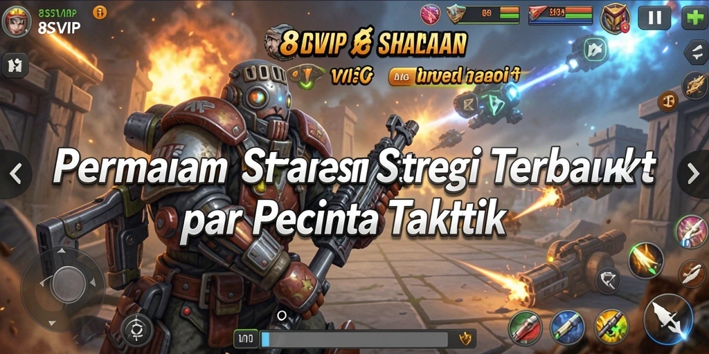 Tampilan gameplay seru dan menantang di 8SVIP.