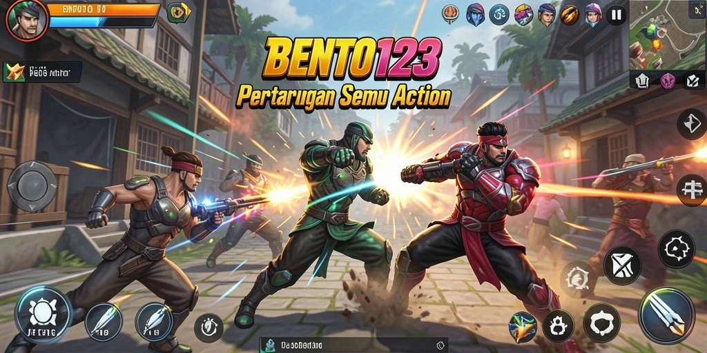 Tampilan gameplay seru dalam BENTO123 dengan aksi mendebarkan.