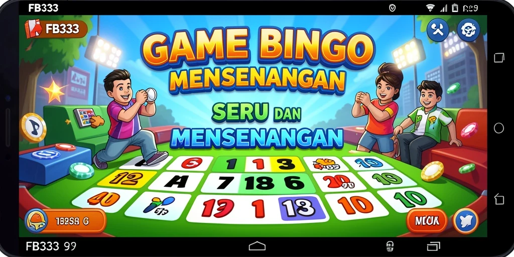 Tampilan gameplay Bingo yang seru dan interaktif dari FB333.