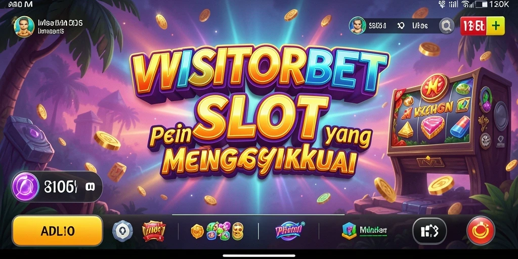 Screenshot gameplay <strong>VISITORBET</strong> menampilkan pengalaman slot yang mendebarkan.