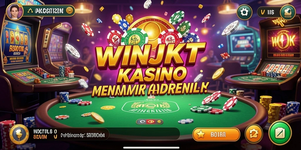 Tampilan permainan Kasino di WINJKT yang menarik dan interaktif.
