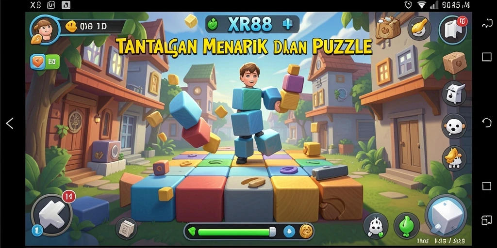 Tampilan gameplay XR88 yang menarik dan penuh warna.